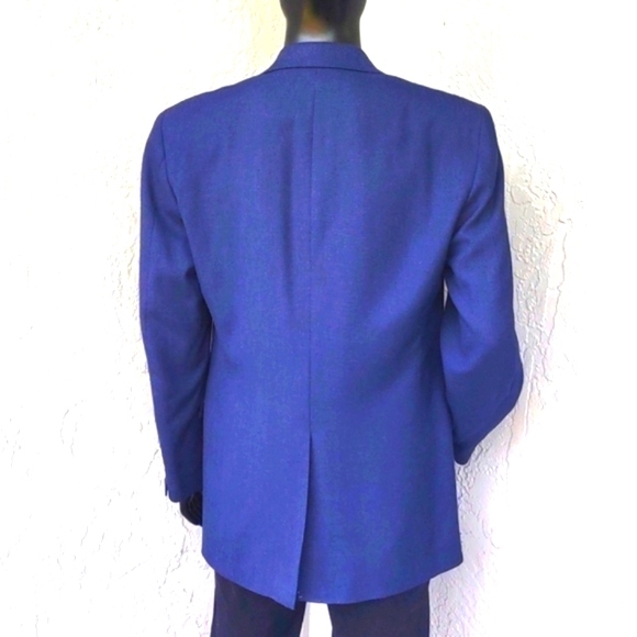 Robert Alan Men's Pure Cotton (2) Button Luxury Blazer - Picture 16 of 17